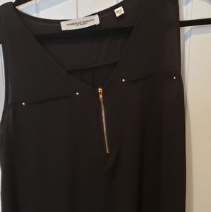 Back sleeveless with zipper